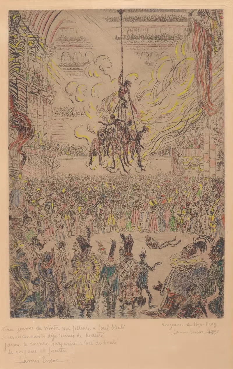 Месть Хоп-Фрога by Леон Спиллиарт, 1898 — digital art print download