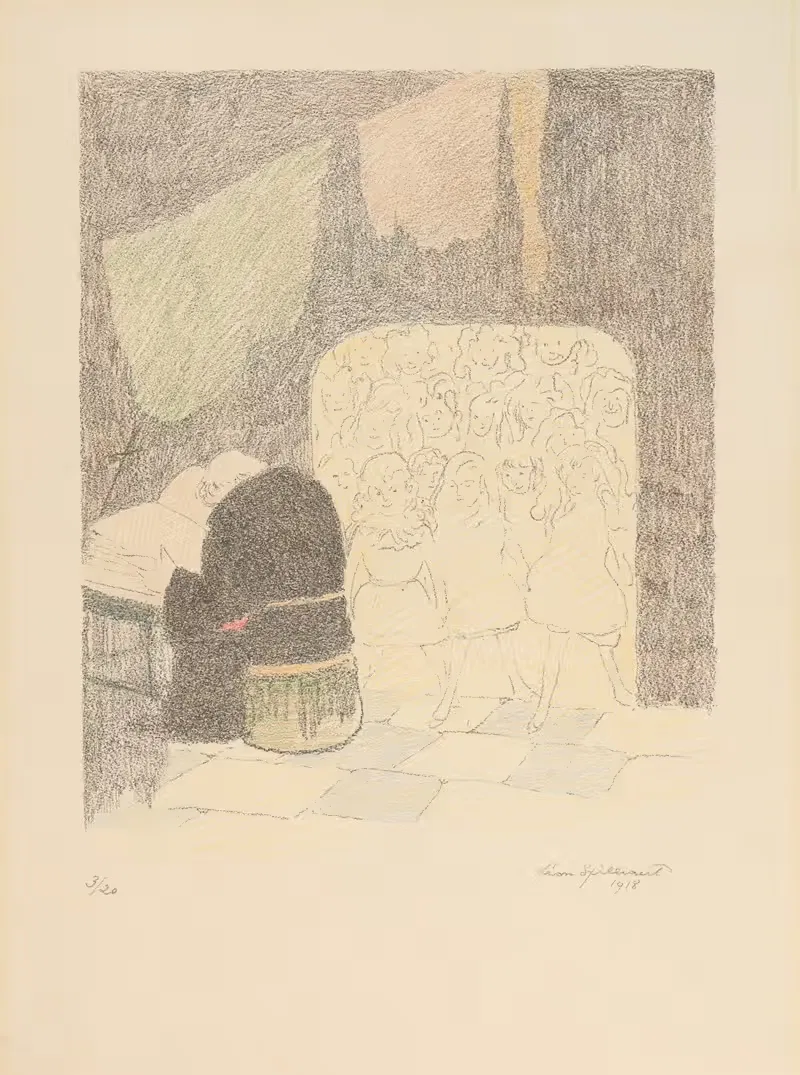 Les Serres Chaudes 5 by Léon Spilliaert, 1918 — digital art print download