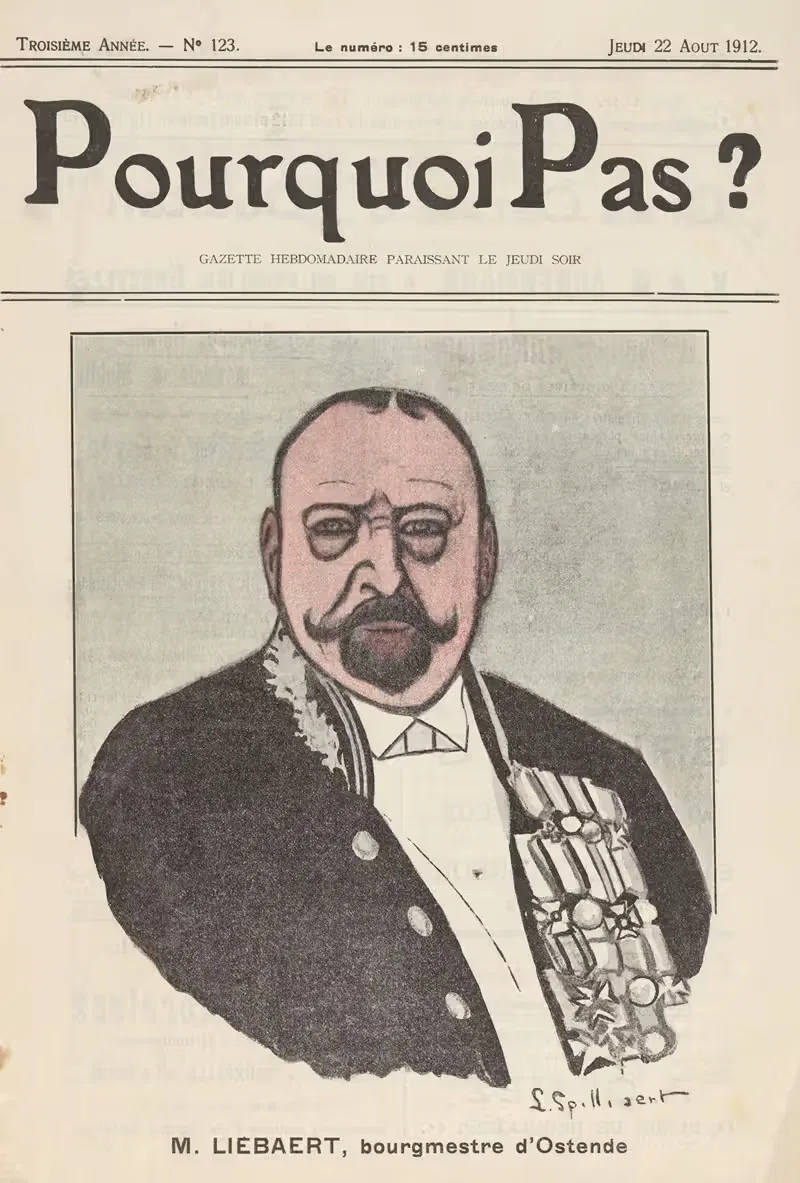 Portret van Burgemeester Liebaert — Léon Spilliaert