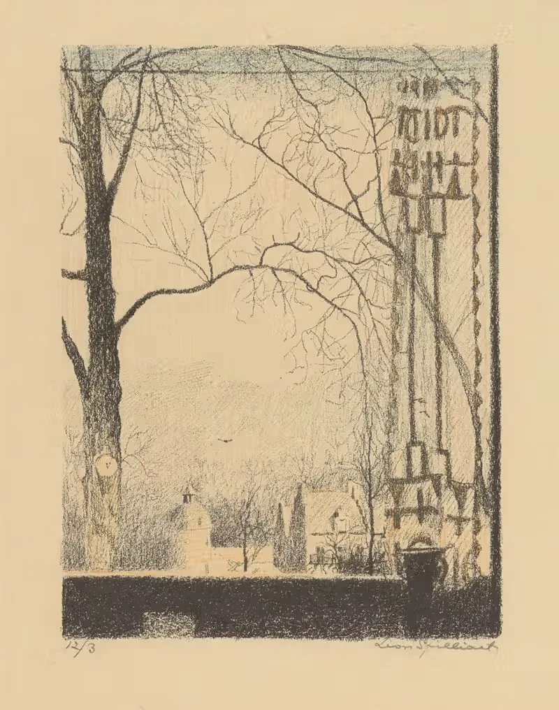 Брабантские сайты 5 by Леон Спиллиарт, 1919 — digital art print download