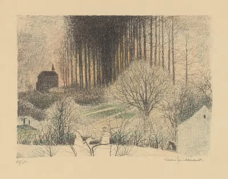 Брабантские сайты 7 by Леон Спиллиарт, 1919 — digital art print download