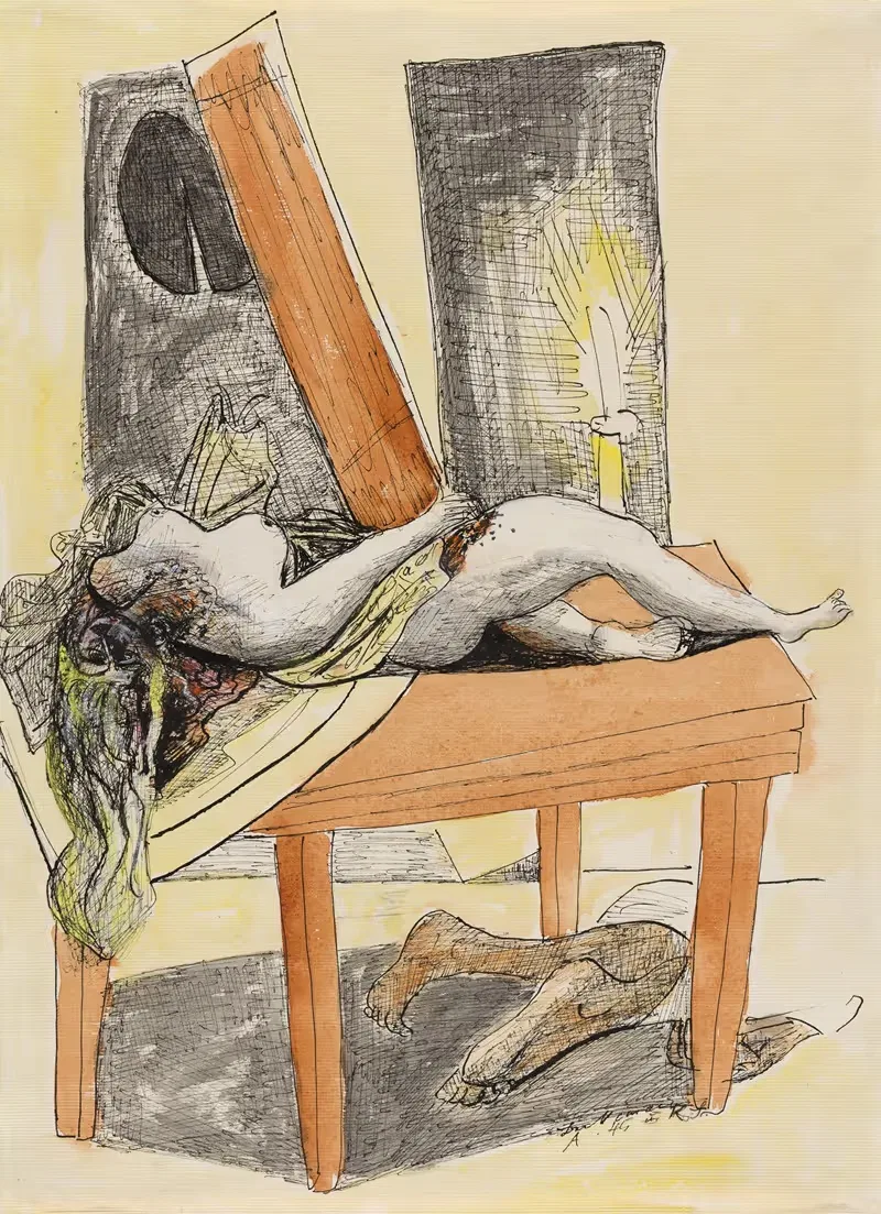 Убийство by Макс Бекманн, 1945 — digital art print download