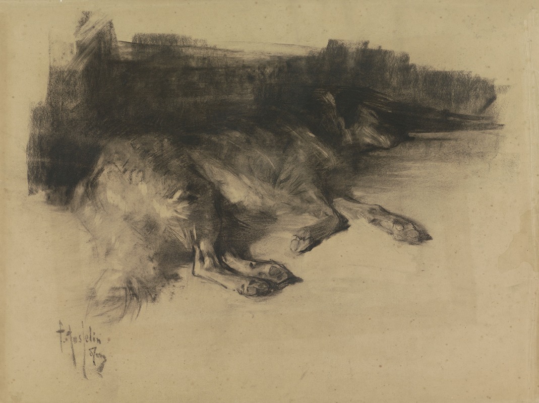 Liggende, slapende hond — Питер Йосселин де Йонг
