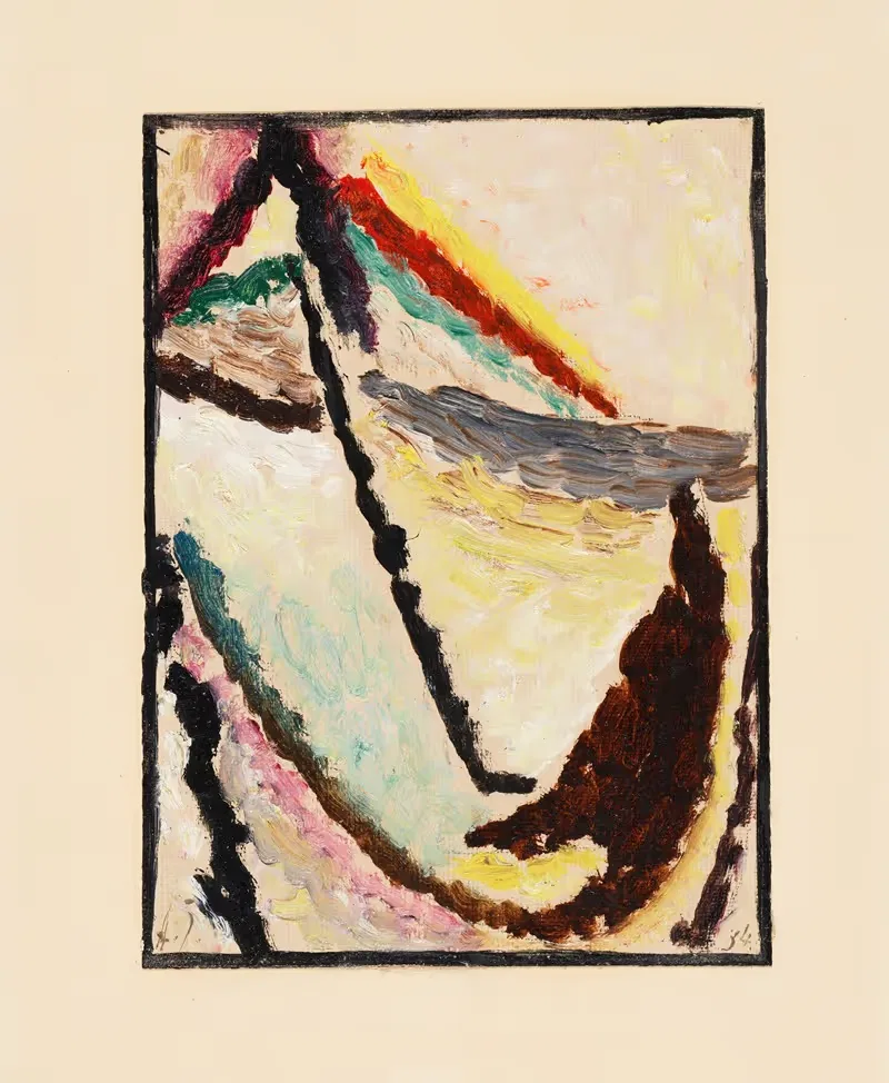 Медитация Н. 29 by Алексей фон Явленский, 1934 — digital art print download