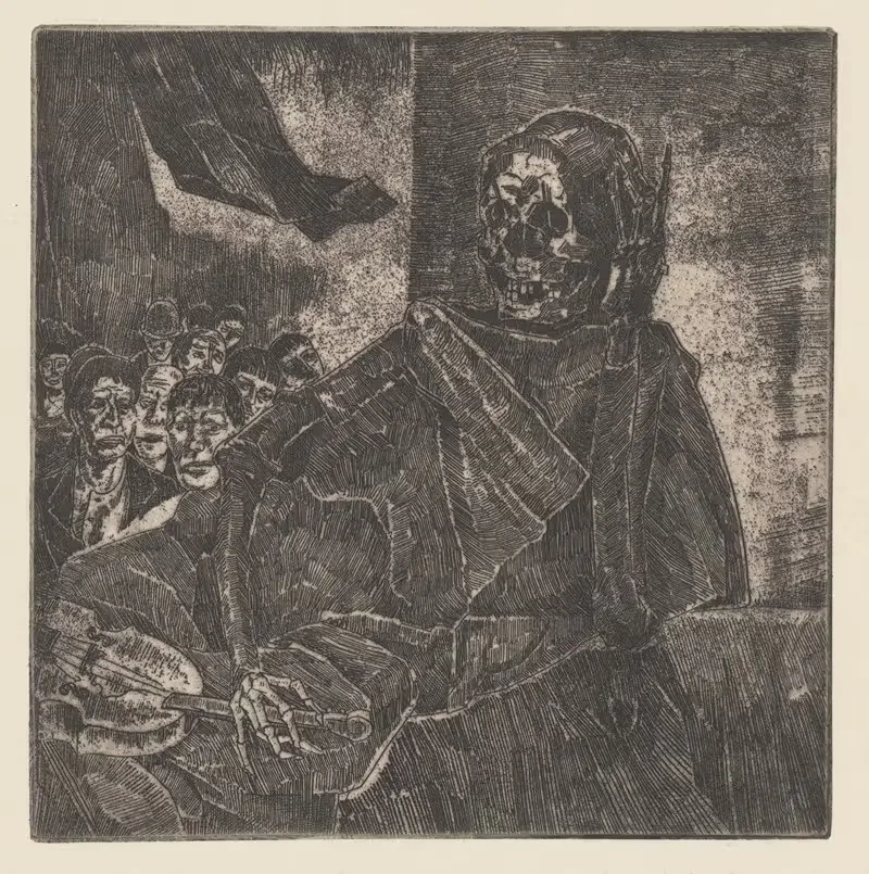 Баррикада by Алойс Вах, 1922 — digital art print download