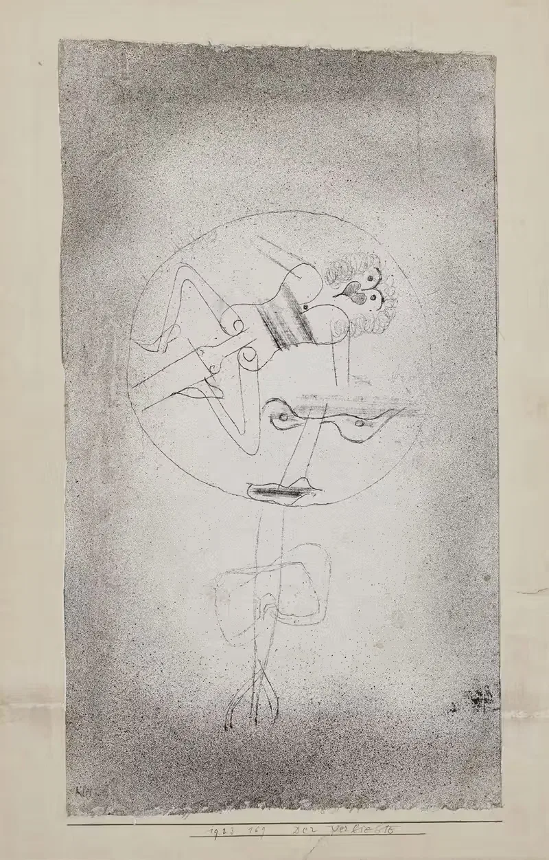 Der Verliebte (The Man in Love) — Paul Klee