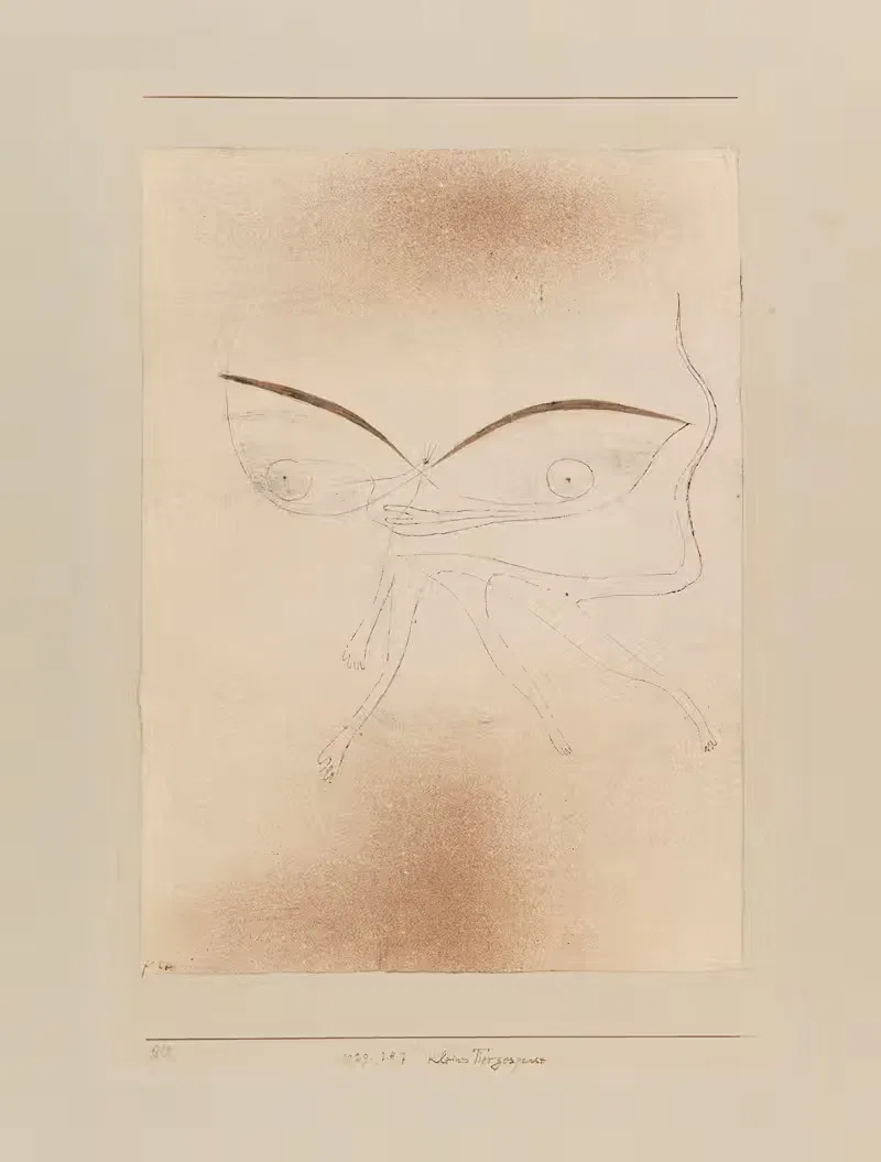 Kleines Tiergespenst by Paul Klee, 1929 — digital art print download