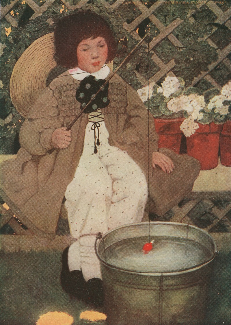 Simple Simon by Ethel Franklin Betts, 1908 — digital art print download