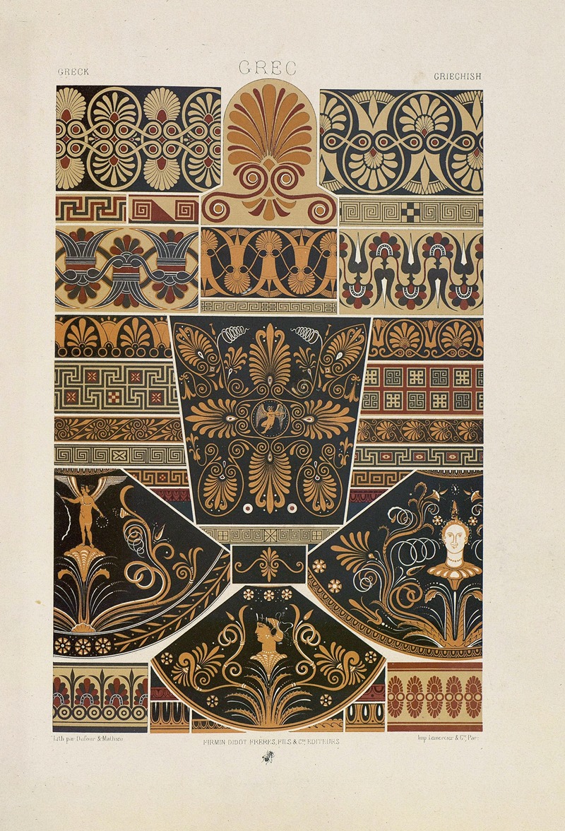 Грек by Огюст Расине, 1880 - 1889 — digital art print download