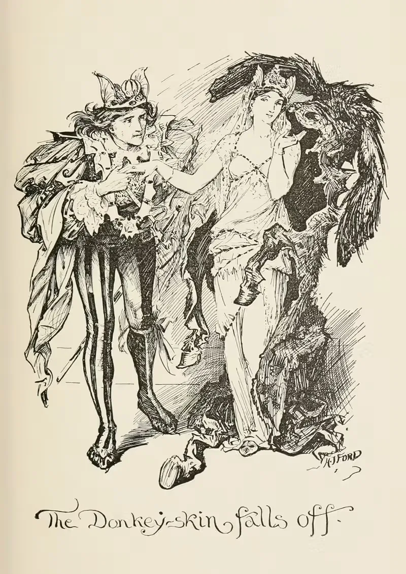 Кожа осла сходит by Генри Джастис Форд, 1905 — digital art print download