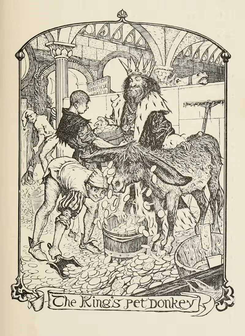 Королевская домашняя ослица by Генри Джастис Форд, 1905 — digital art print download