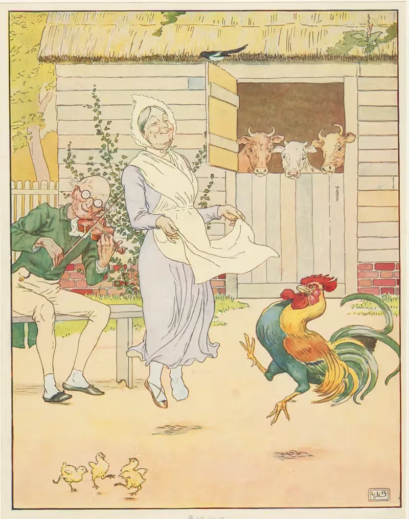 Кукареку. by Леонард Лесли Брук — digital art print download