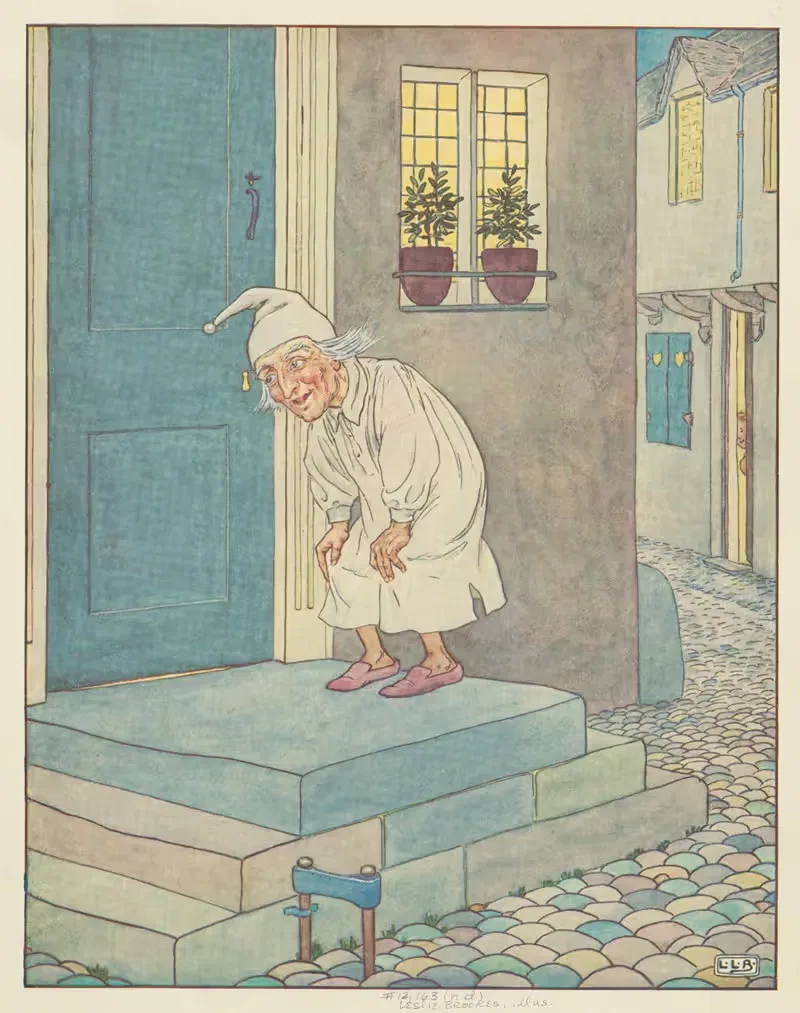 Wee Willie Winkie. by Leonard Leslie Brooke — digital art print download