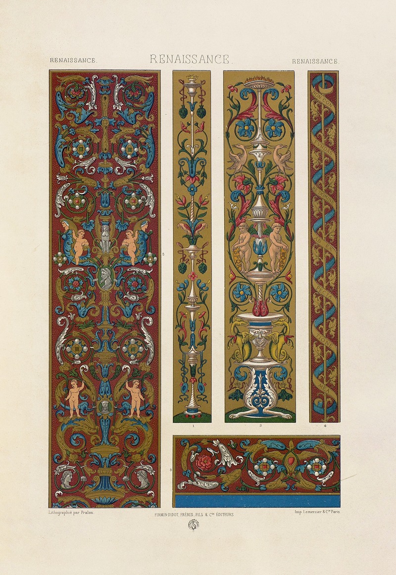 Ренессанс 5 by Огюст Расине, 1880 - 1889 — digital art print download