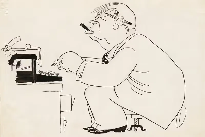Ирвин Шрусбери Кобб by Уолтер К. Кинстлер, 1923 — digital art print download