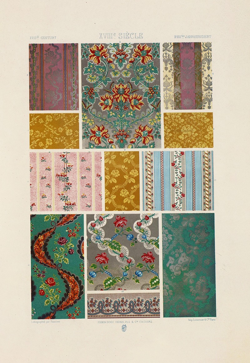 XVIII век 9 by Огюст Расине, 1880 - 1889 — digital art print download