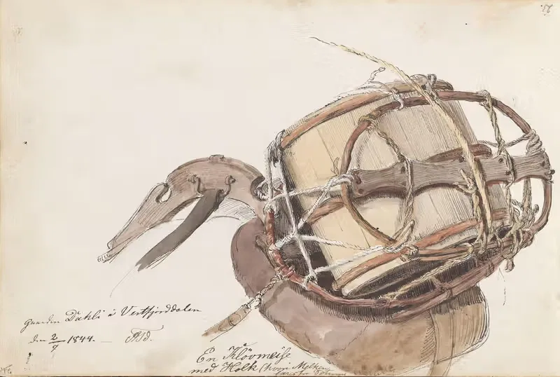 Клевмейс с холком by Адольф Тидеманд, 1844 — digital art print download