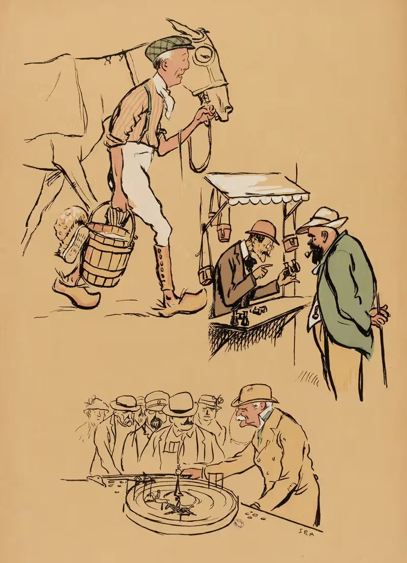 На ипподроме by Жорж Гурсат, 1919 — digital art print download