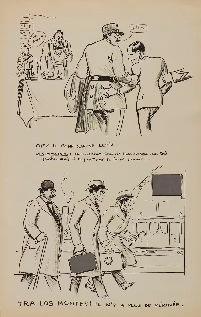 У комиссара Лефеса by Жорж Гурсат, 1924 — digital art print download