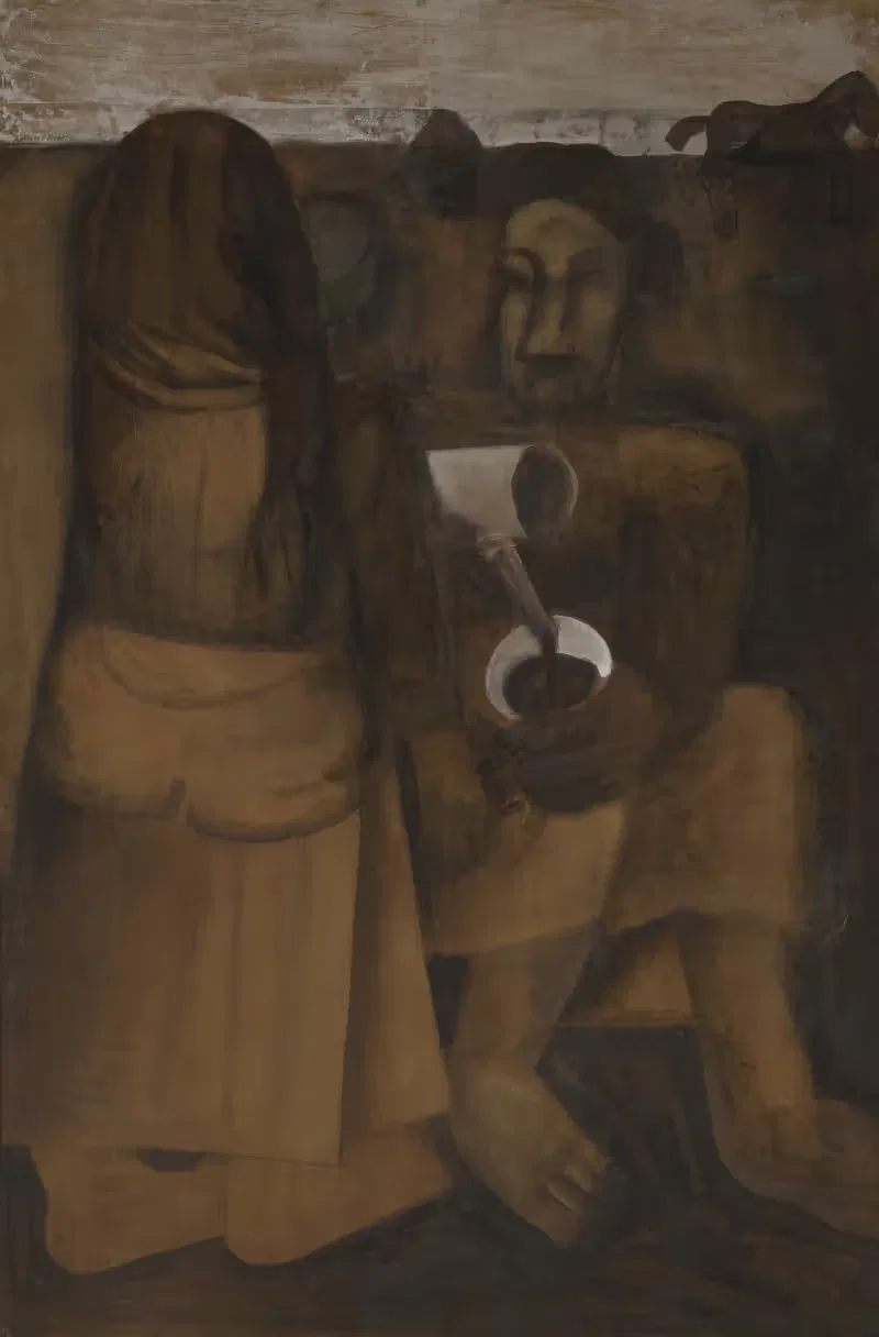 Пьющие кофе by Констант Пермеки, 1927 — digital art print download