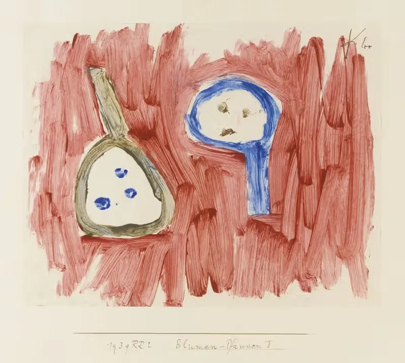 Blumen-Pfannen I (Flower-Pans I) — Paul Klee