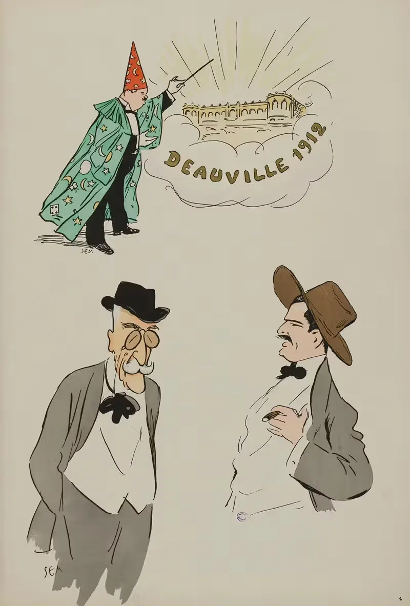 Довиль 1912 by Жорж Гурсат, 1912 — digital art print download