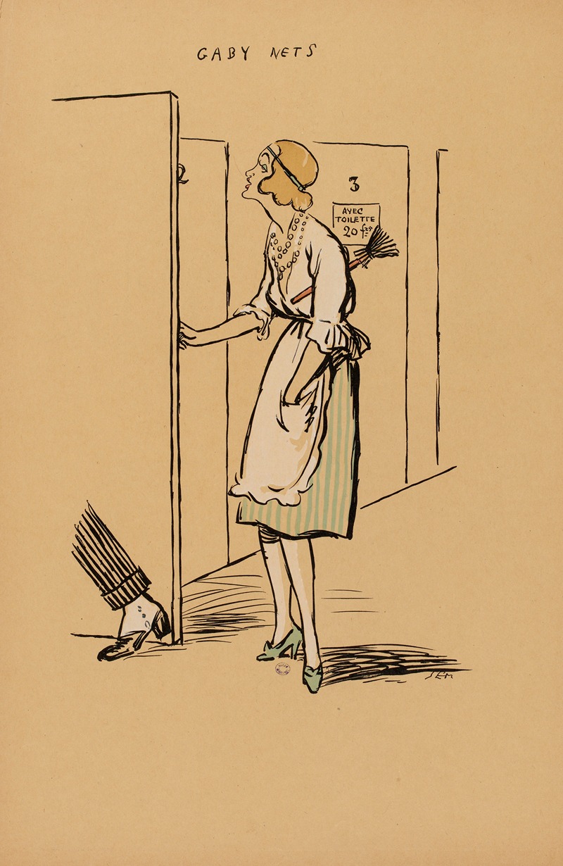 Габи Сети by Жорж Гурсат, 1919 — digital art print download