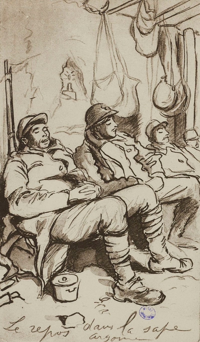 Сапа by Жорж Гурсат, 1915-1916 — digital art print download