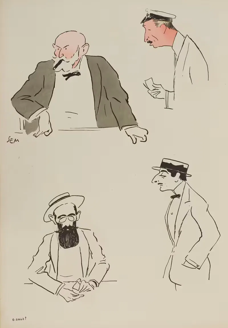 Landau, D. Rochereau, Leonino, Letellier — Georges Goursat (Sem)