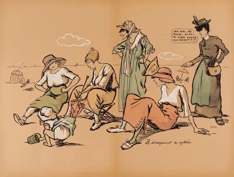 Высадка в Кифере by Жорж Гурсат, 1919 — digital art print download