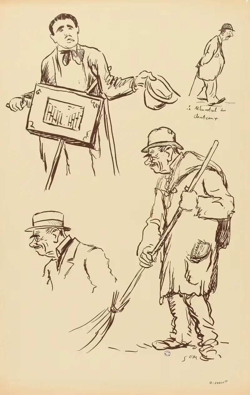 Менестрель замков by Жорж Гурсат, 1919 — digital art print download