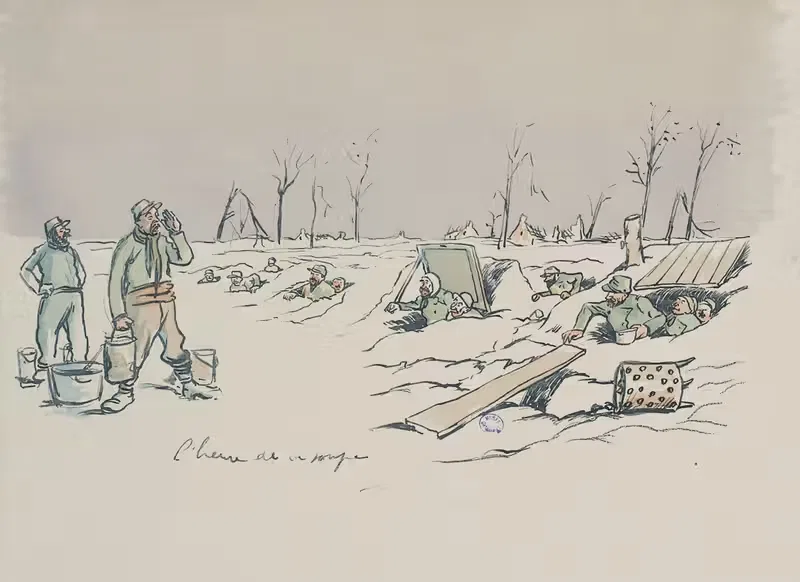 Время супа by Жорж Гурсат, 1915-1916 — digital art print download