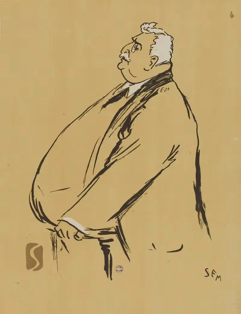М. Жан де Боннефон by Жорж Гурсат, 1918 — digital art print download
