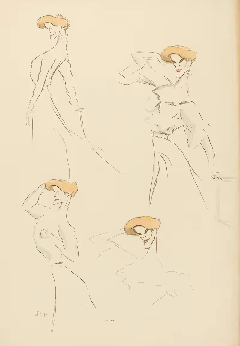 Март Брандэс, актриса by Жорж Гурсат, 1901 — digital art print download