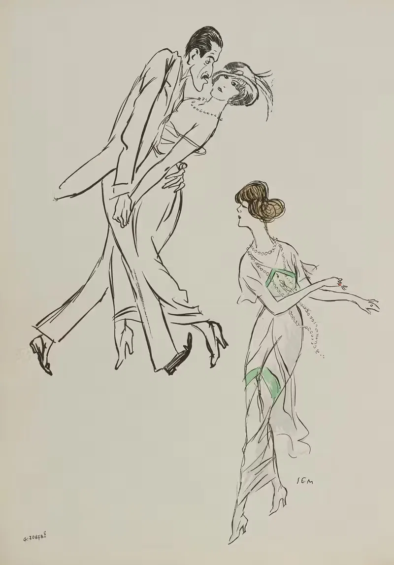 Мадам Хирен, Исадора Дункан by Жорж Гурсат, 1913 — digital art print download