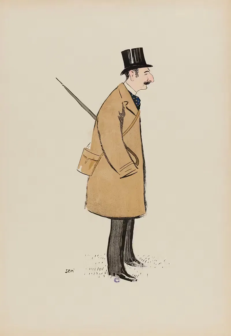Monsieur Jean de Bremond — Georges Goursat (Sem)