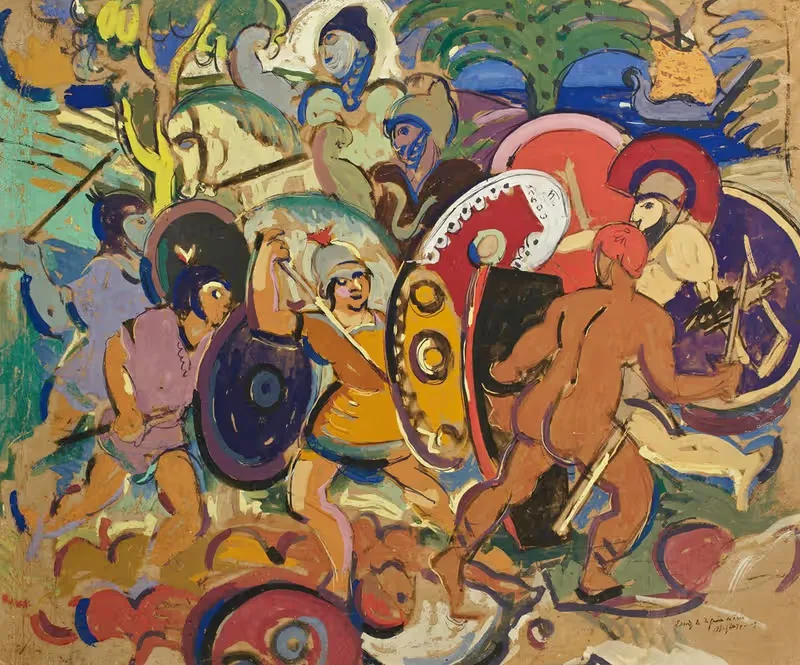 Episode de la Guerre de Troie — Albert Gleizes