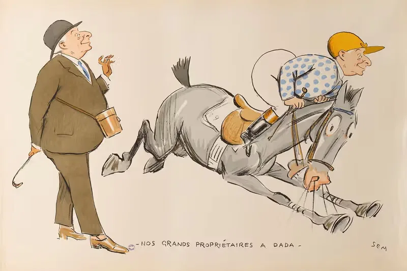 Наши крупные землевладельцы в Дада by Жорж Гурсат, 1900-1934 — digital art print download