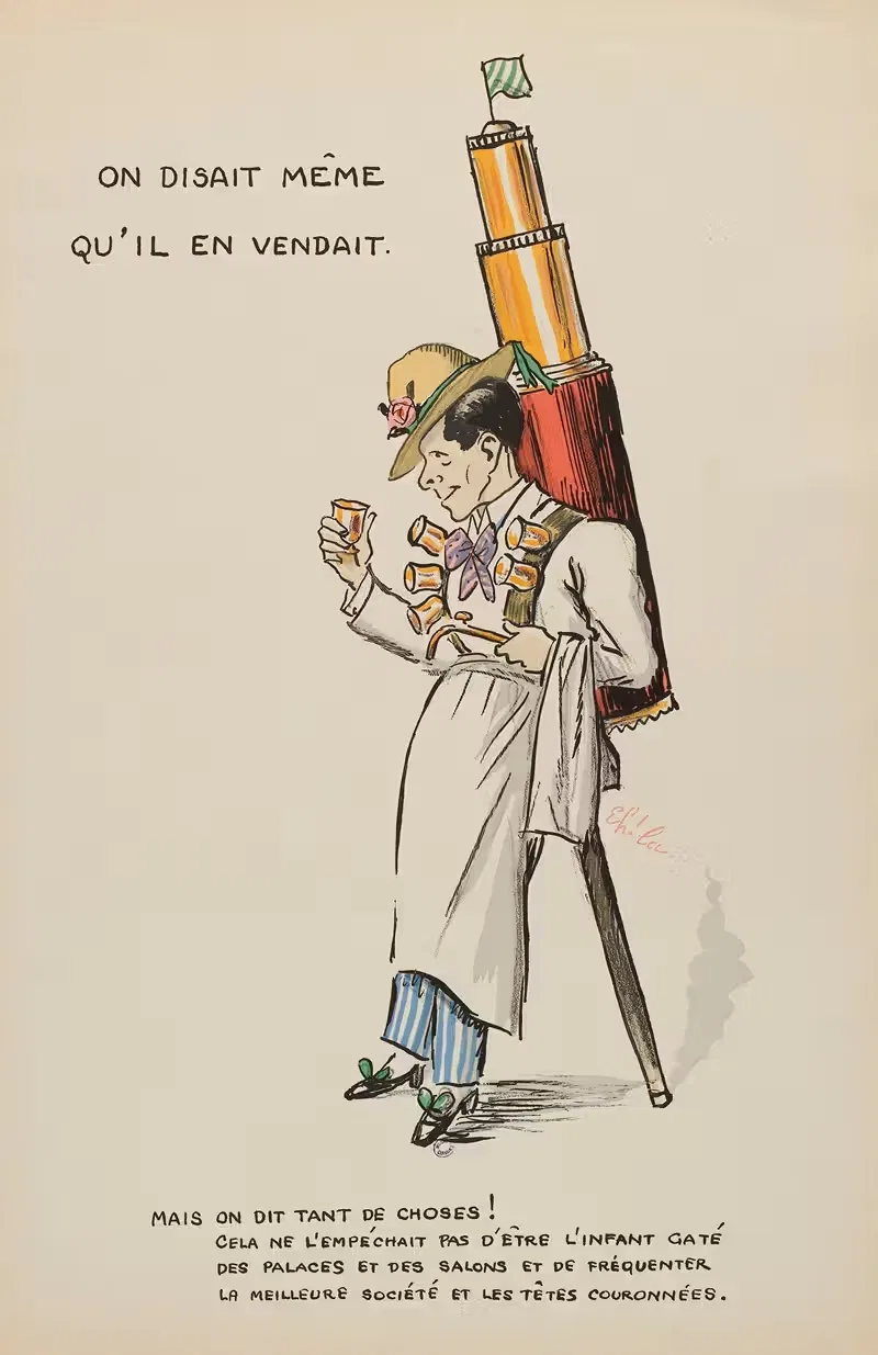 On disait même qu'il en vendait — Georges Goursat (Sem)