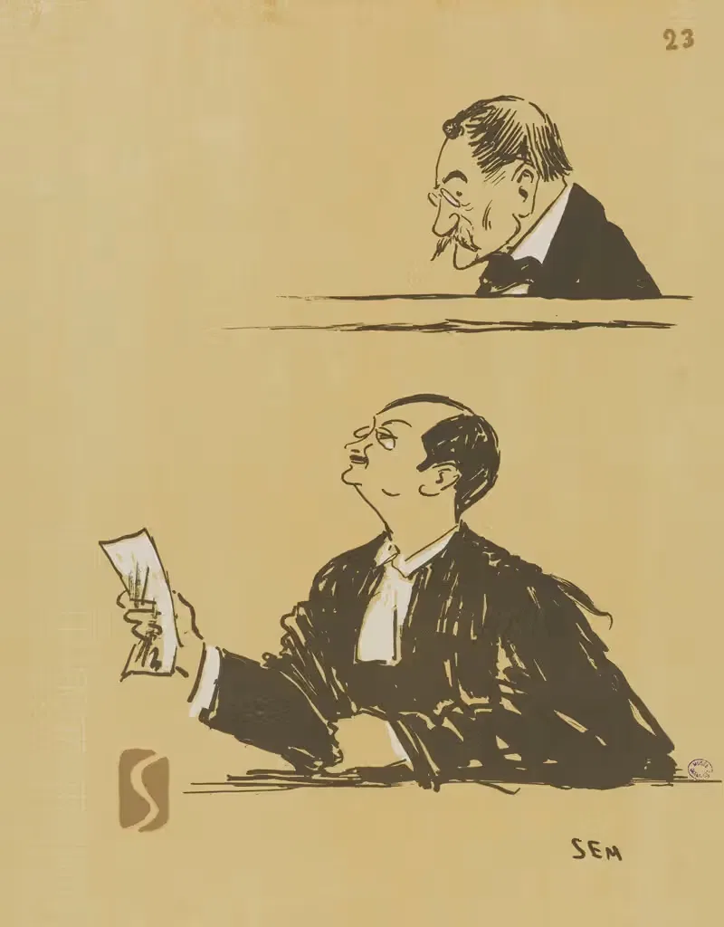 Поршера и мастер Эро by Жорж Гурсат, 1918 — digital art print download