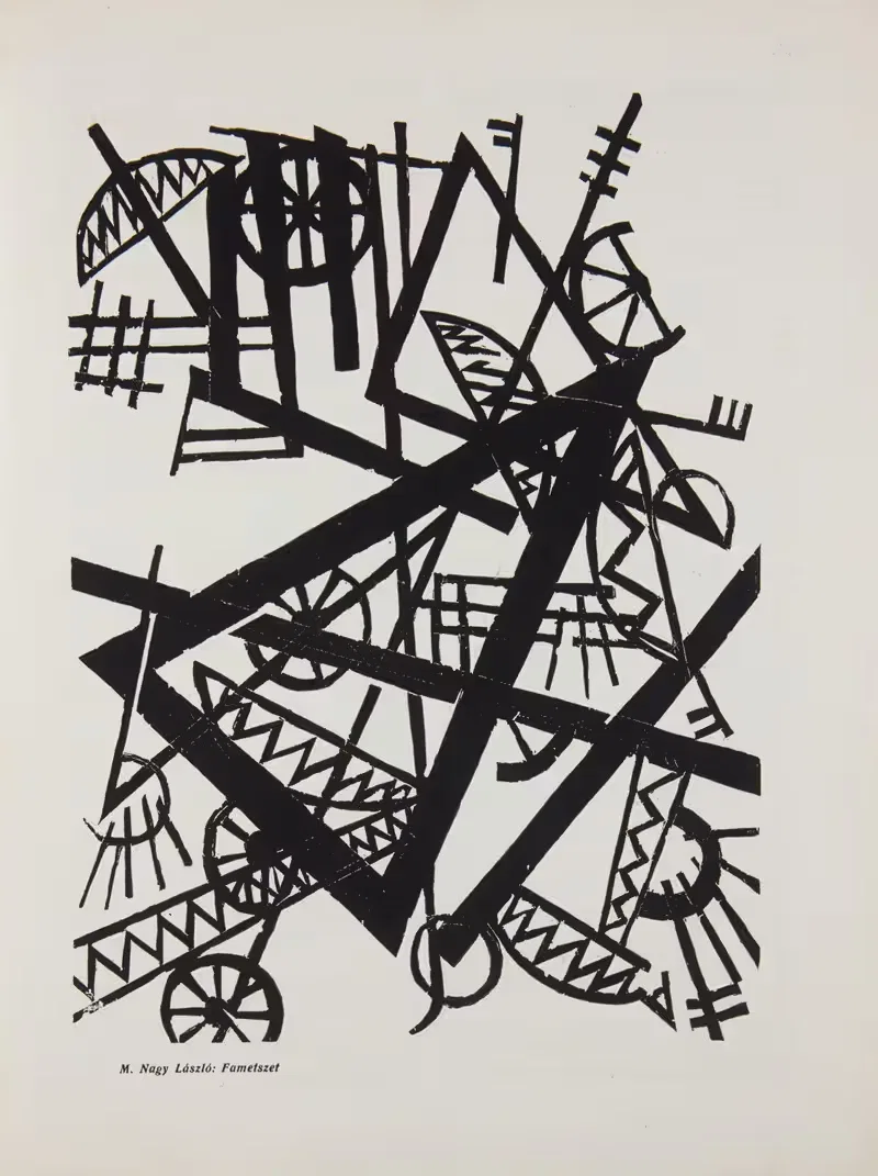 Fametszet by László Moholy-Nagy, 1921 — digital art print download