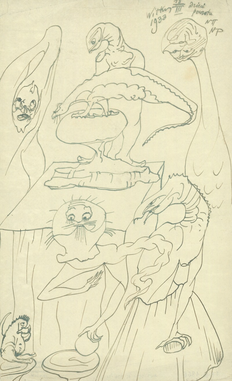 Dzień powrotu by Stanisław Ignacy Witkiewicz, 1933 — digital art print download