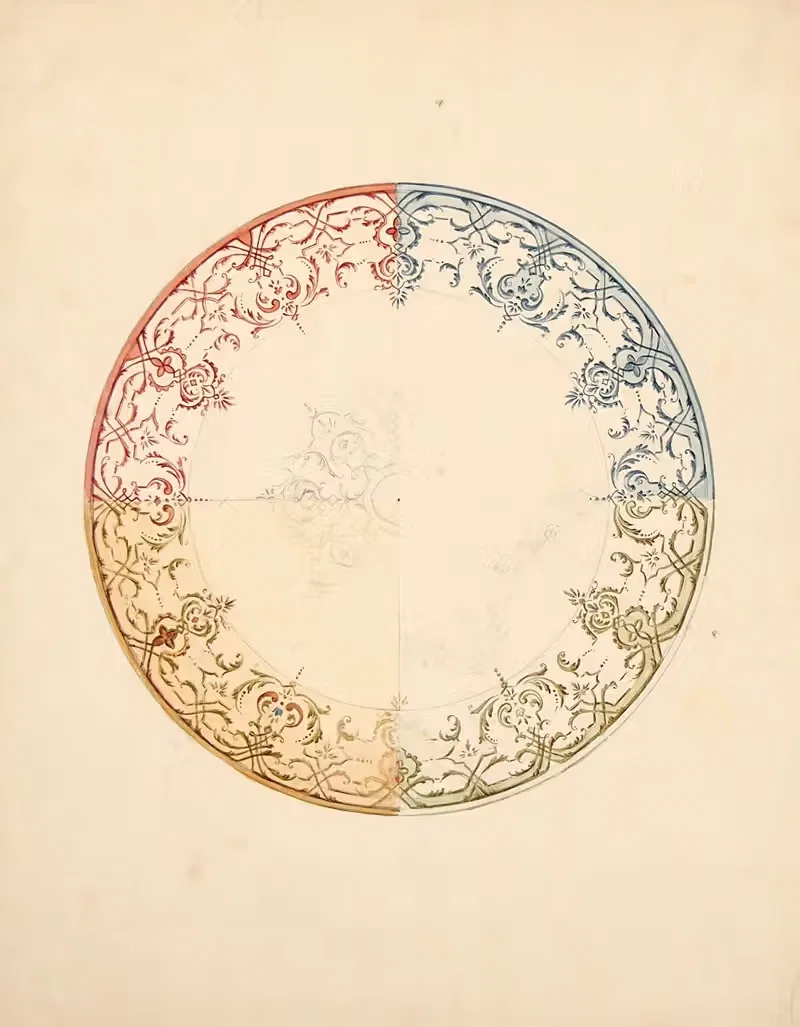 Каванд порселанталдрикула by Лилли Вальтер, 1896 — digital art print download