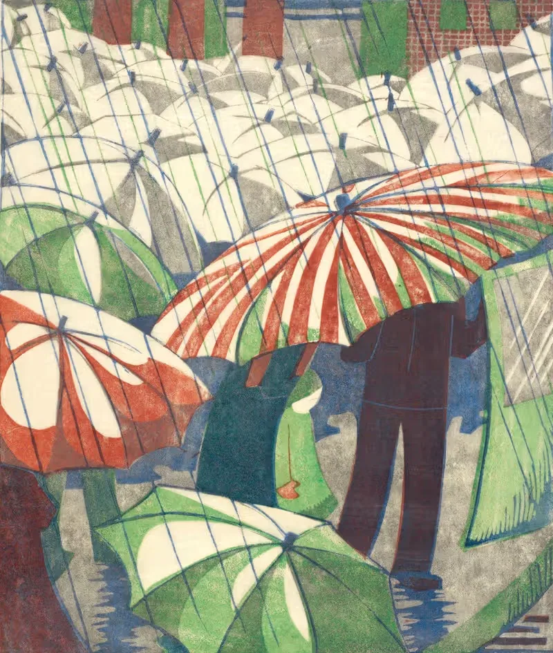 Дождливый день by Этель Спауэрс, 1930 — digital art print download