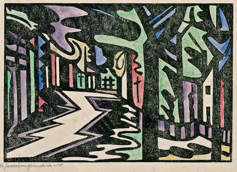 Композиция XII № 3 by Якоба ван Хемскерк, 1916 — digital art print download