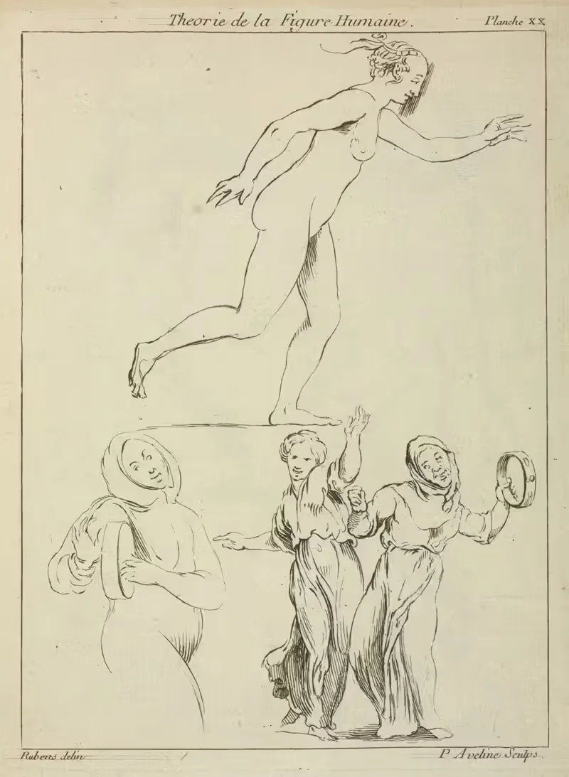One nude and three clothed female figures — Peter Paul Rubens