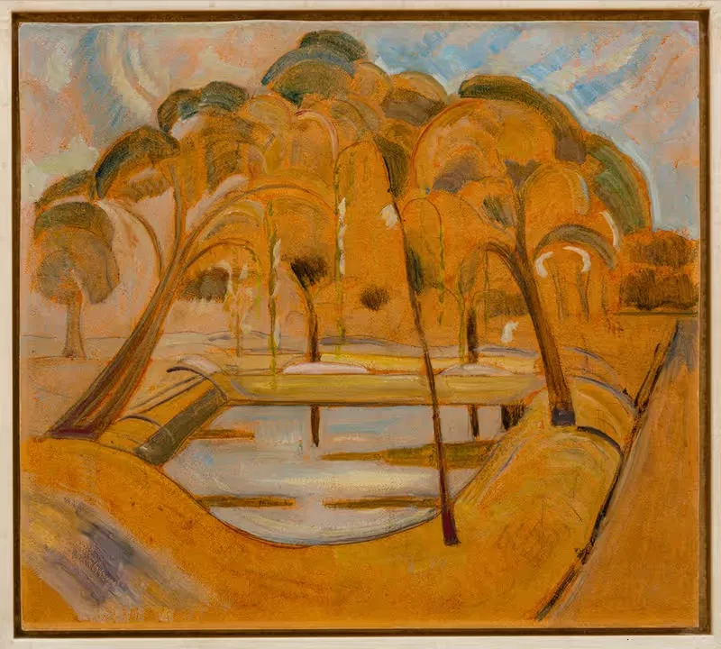 Вид парка в Домбурге by Якоба ван Хемскерк, 1911-1912 — digital art print download