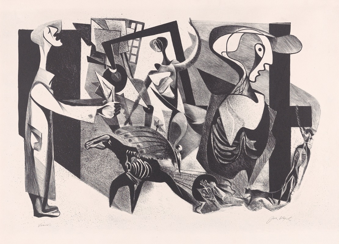 Видение by Джозеф Фогель, 1939 — digital art print download