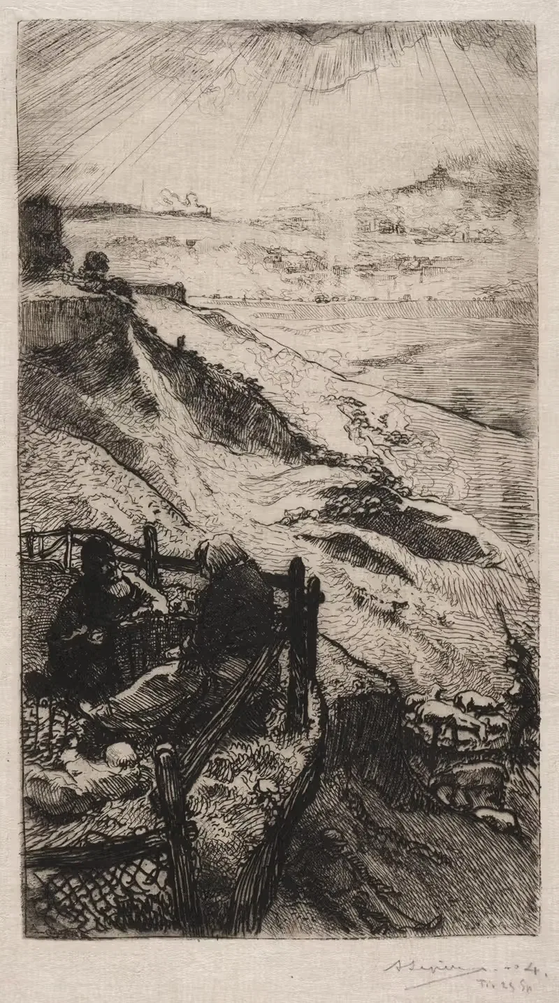 Carrieres d'Amérique pres Paris — Auguste Louis Lepère