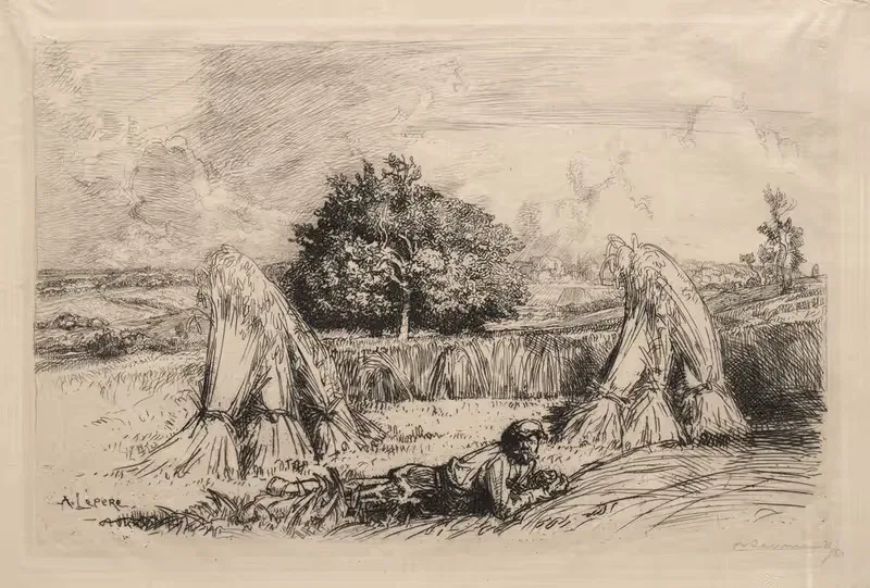 Javelles de Seigle, Crèvecoeur — Auguste Louis Lepère